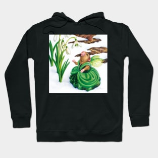 Mouse Fairy & Snowdrops Hoodie